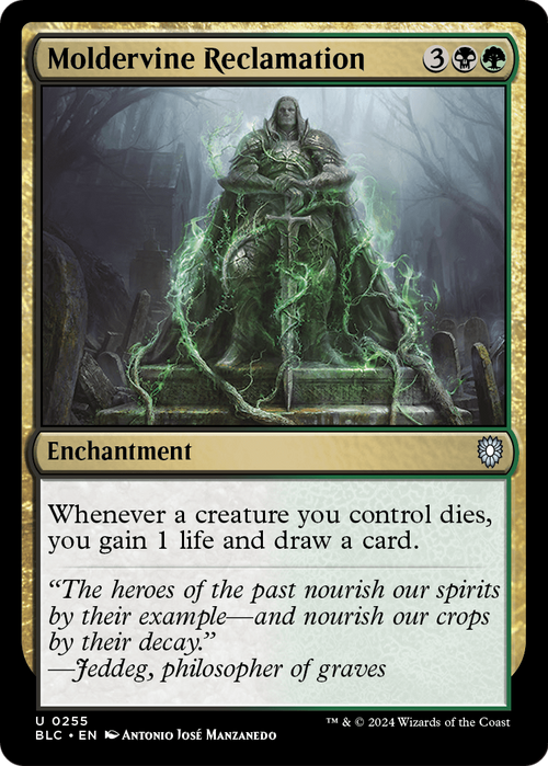 Moldervine Reclamation (BLC-255) - Bloomburrow Commander