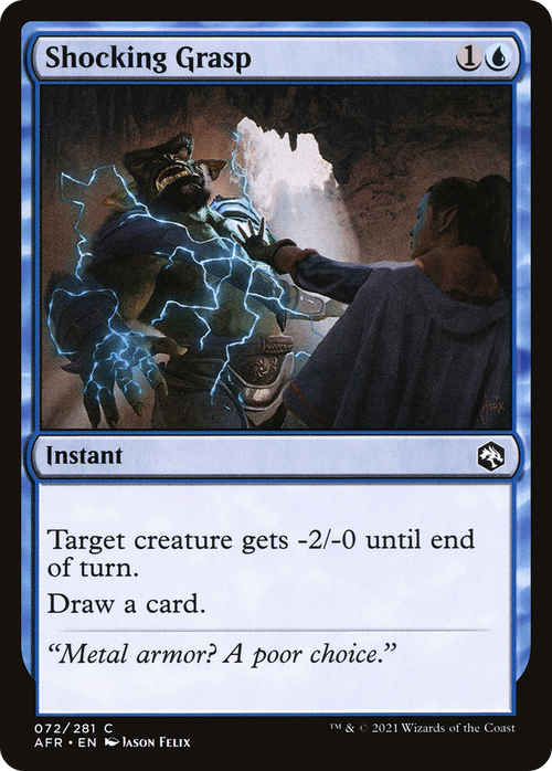 Shocking Grasp (AFR-072) - Adventures in the Forgotten Realms