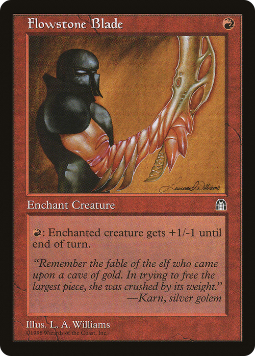 Flowstone Blade (STH-083) - Stronghold