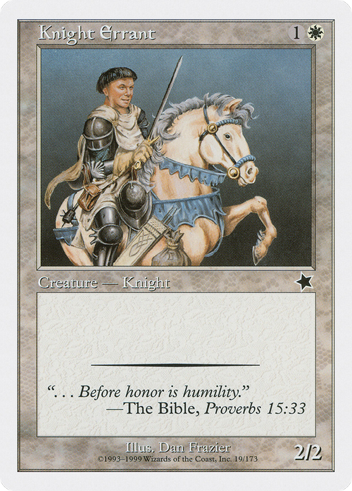 Knight Errant (S99-019) - Starter 1999