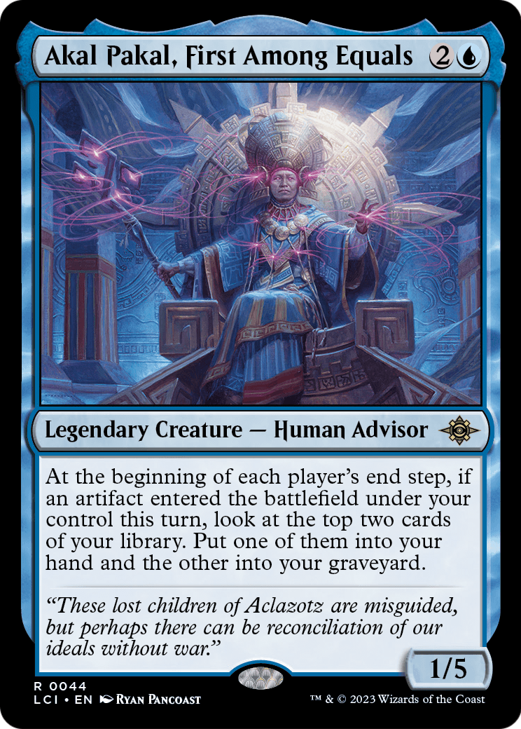Akal Pakal, First Among Equals (LCI-044) - The Lost Caverns of Ixalan