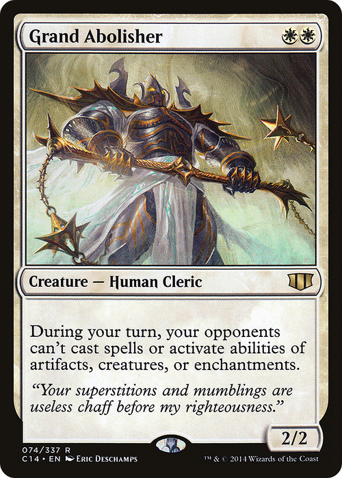 Grand Abolisher (C14-074) - Commander 2014