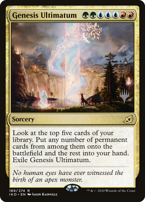 Genesis Ultimatum (PPIKO-189P) - Ikoria: Lair of Behemoths Promos