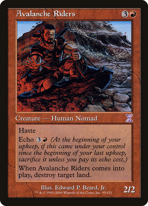 Avalanche Riders (TSB-055) - Time Spiral Timeshifted