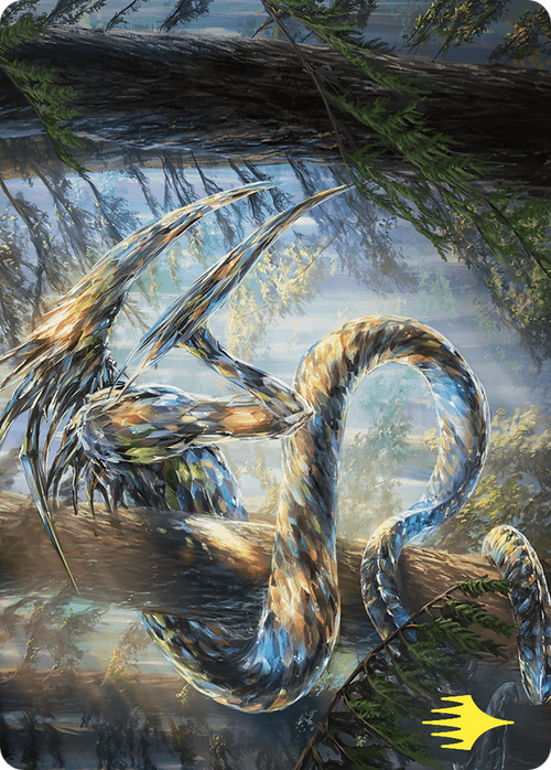Gemhide Sliver // Gemhide Sliver (ACMM-080) - Commander Masters Art Series (Borderless)