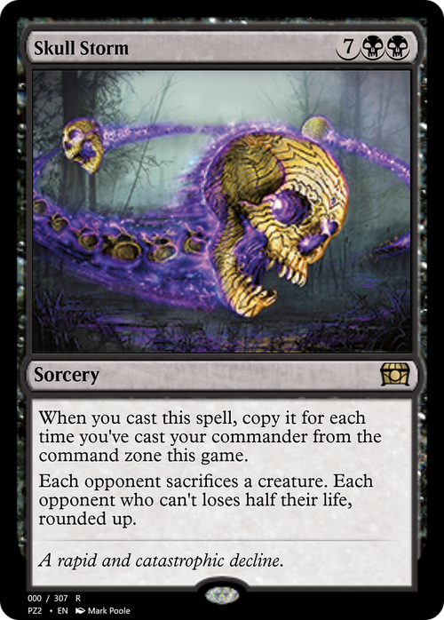 Skull Storm (PZ2-70713) - Treasure Chest Foil