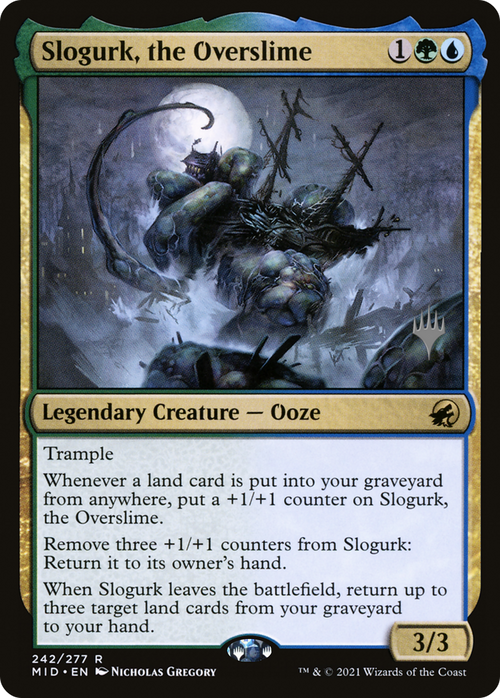 Slogurk, the Overslime (PPMID-242P) - Innistrad: Midnight Hunt Promos