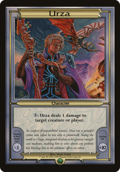 Urza (Oversize) (VNG-) - Vanguard Series