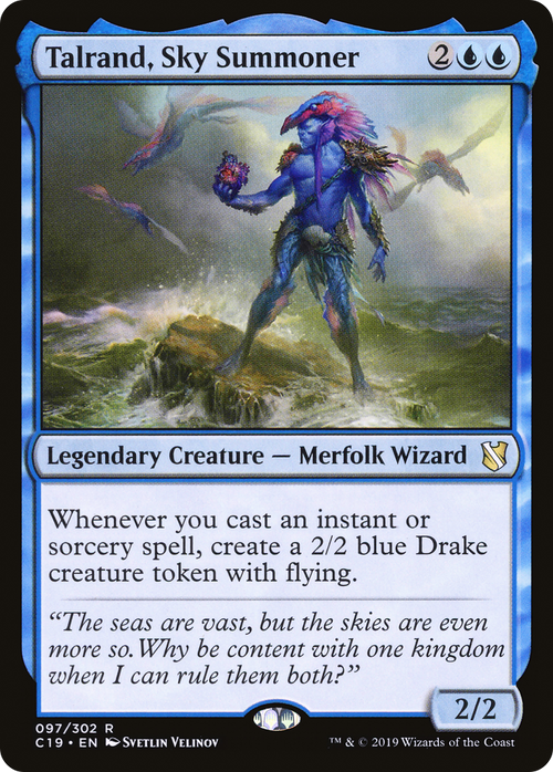 Talrand, Sky Summoner (C19-097) - Commander 2019
