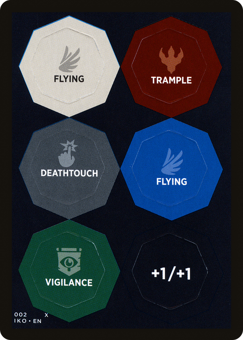 Punchcard // Punchcard (TIKO-014) - Ikoria: Lair of Behemoths Tokens