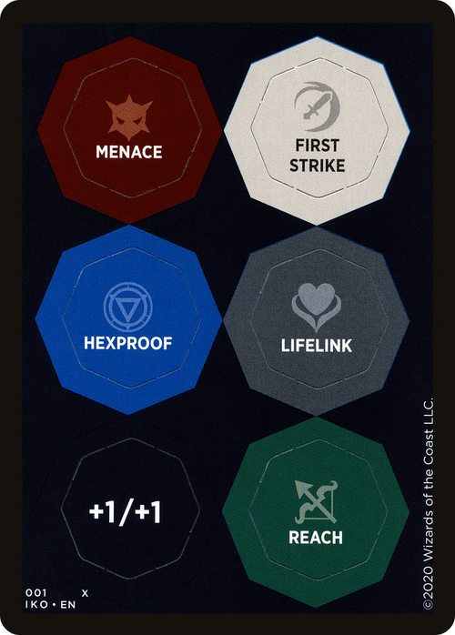 Punchcard // Punchcard (TIKO-014) - Ikoria: Lair of Behemoths Tokens