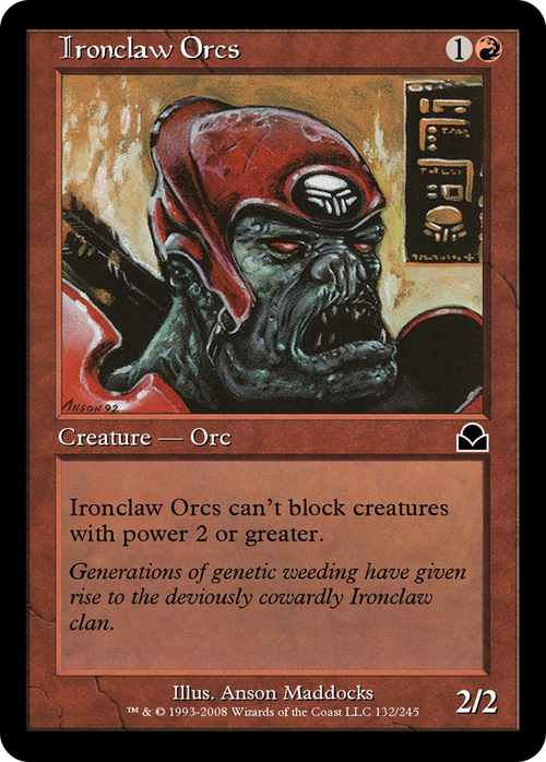 Ironclaw Orcs (ME2-132) - Masters Edition II