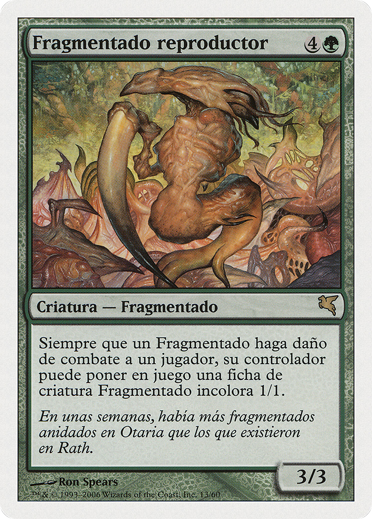 Brood Sliver (Spanish) - "Fragmentado reproductor" (PSAL-D13) - Salvat 2005