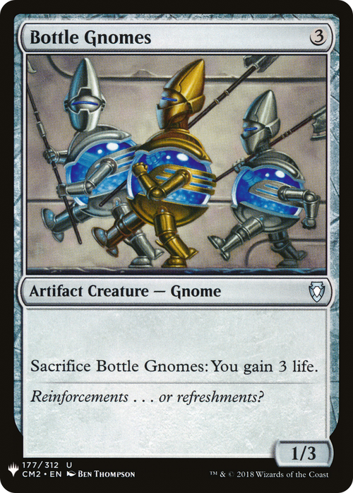 Bottle Gnomes (CM2) (LIST-CM2-177) - The List