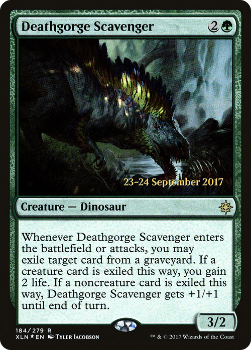 Deathgorge Scavenger (PRE-184S) - Ixalan Promos Foil
