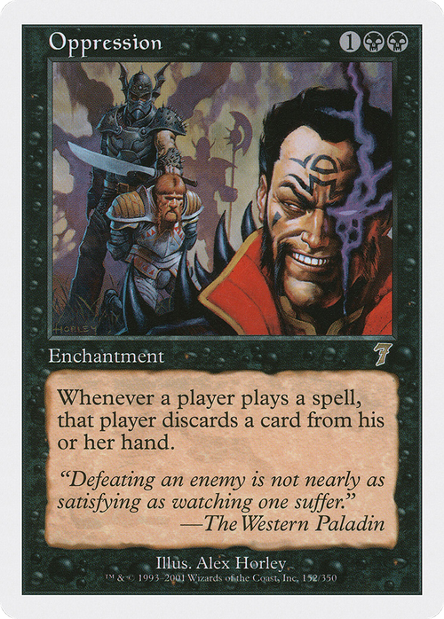 Oppression (7ED-152) - 7th Edition