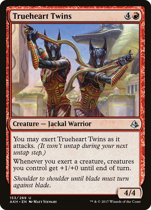 Trueheart Twins (AKH-153) - Amonkhet