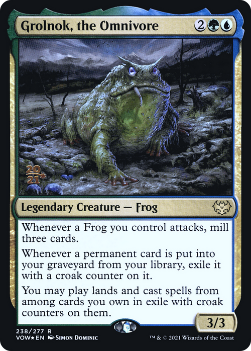 Grolnok, the Omnivore (PRE-238) - Innistrad: Crimson Vow Promos Foil