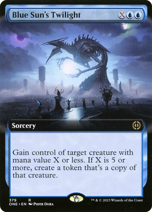 Blue Sun's Twilight (Extended Art) (ONE-379) - Phyrexia: All Will Be One: (Extended Art) Foil
