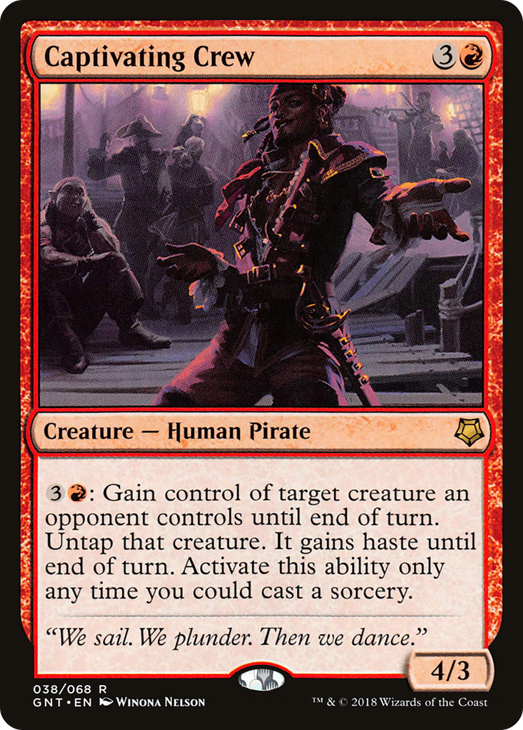 Captivating Crew (GNT-038) - Game Night