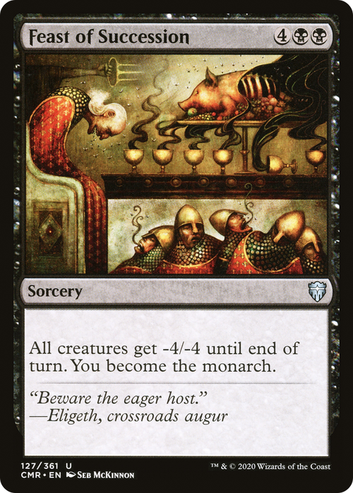 Feast of Succession (CMR-127) - Commander Legends
