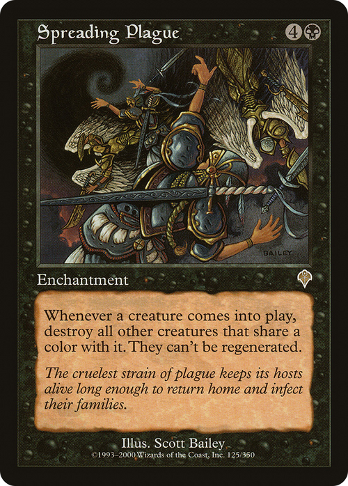 Spreading Plague (INV-125) - Invasion Foil