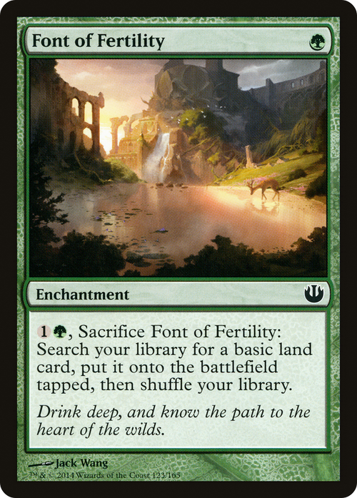 Font of Fertility (JOU-123) - Journey into Nyx Foil