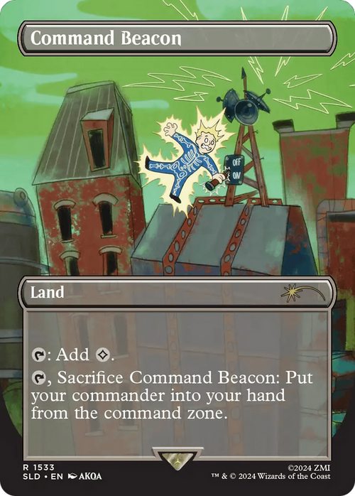 Command Beacon (SLD-1533) - Secret Lair Drop (Borderless)