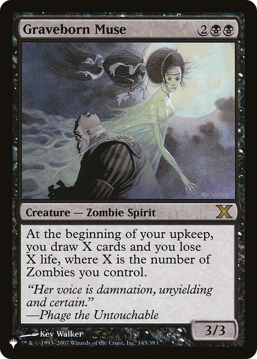 Graveborn Muse (LIST-145/383) - The List