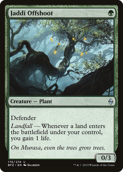 Jaddi Offshoot (BFZ-176) - Battle for Zendikar