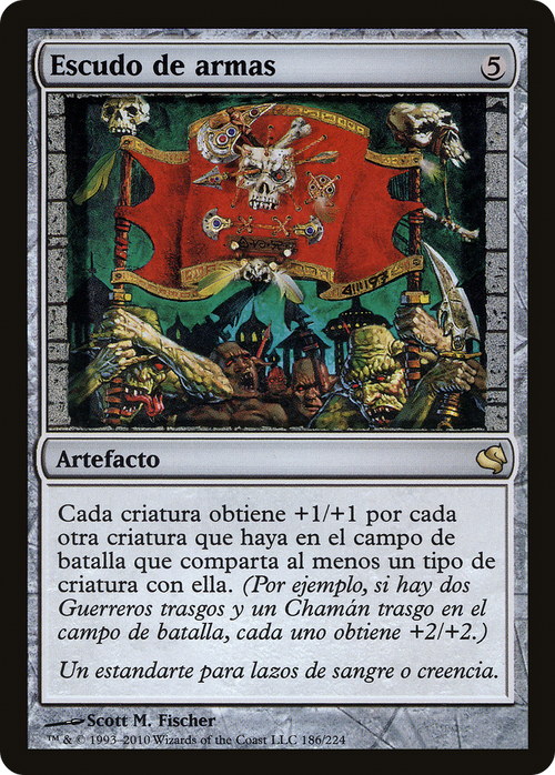 Coat of Arms (Spanish) - "Escudo de armas" (PS11-186) - Salvat 2011