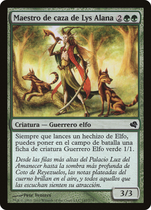Lys Alana Huntmaster (Spanish) - "Maestro de caza de Lys Alana" (PS11-147) - Salvat 2011
