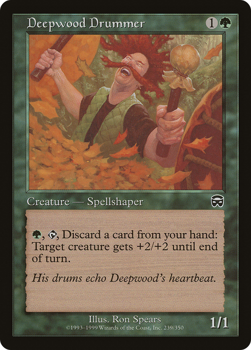 Deepwood Drummer (MMQ-239) - Mercadian Masques