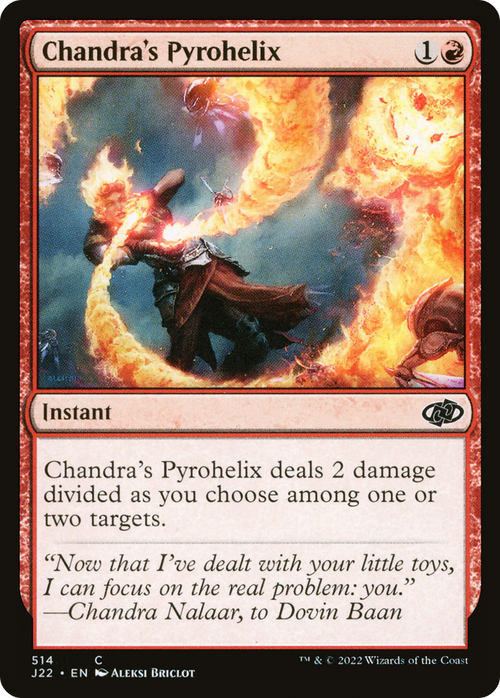 Chandra's Pyrohelix (J22-514) - Jumpstart 2022