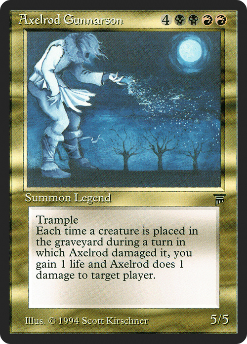 Axelrod Gunnarson (LEG-) - Legends