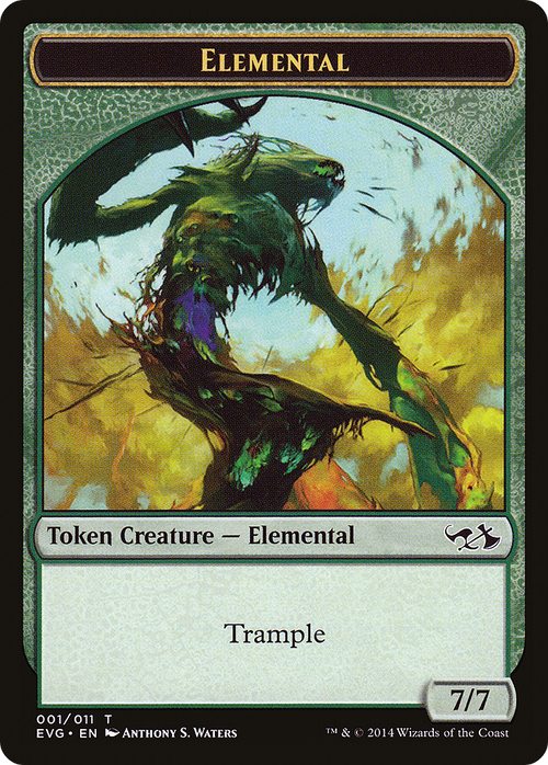 Elemental Token (DD3-001) - Duel Decks Anthology: Elves vs. Goblins Tokens