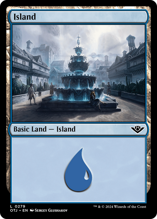 Island (0279) (OTJ-279) - Outlaws of Thunder Junction