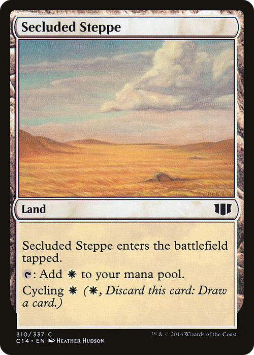 Secluded Steppe (C14-310) - Commander 2014