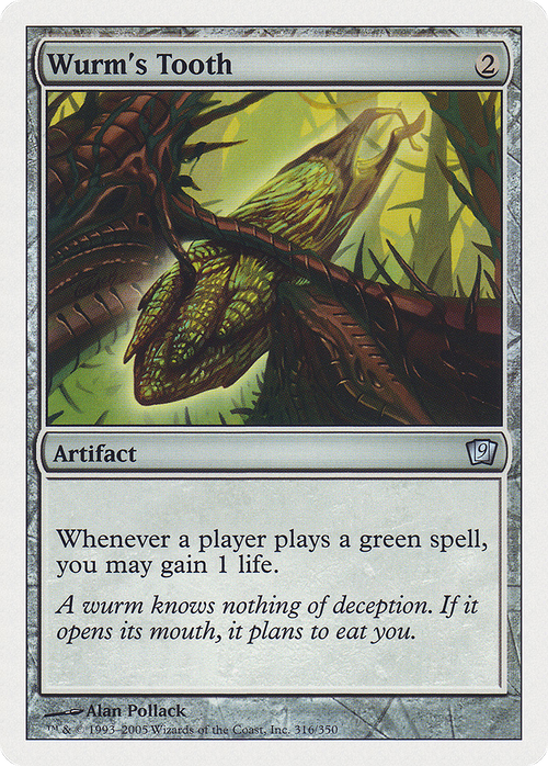 Wurm's Tooth (9ED-316) - 9th Edition
