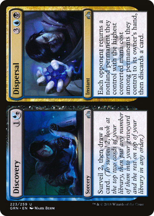 Discovery // Dispersal (GRN-223) - Guilds of Ravnica