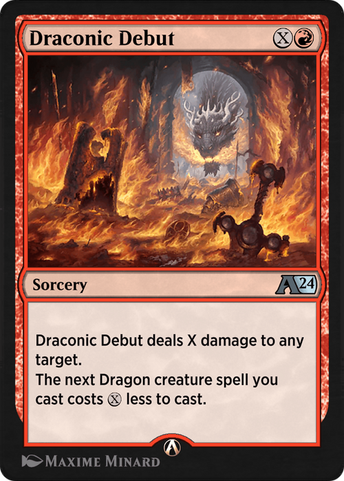Draconic Debut (YWOE-009) - Alchemy: Wilds of Eldraine