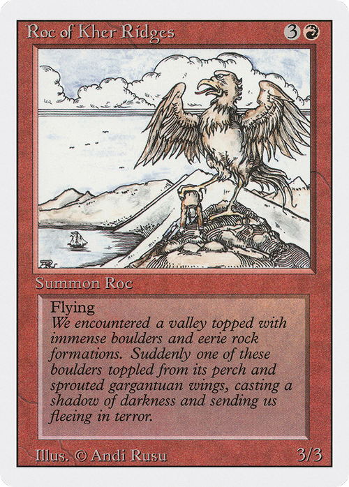 Roc of Kher Ridges (3ED-) - Revised Edition