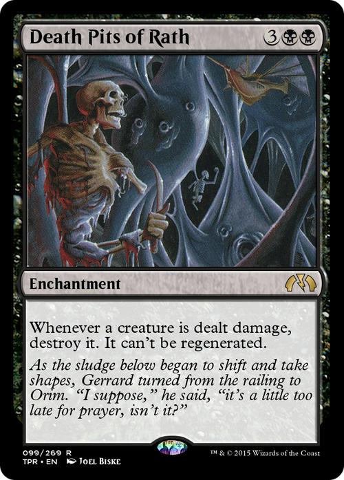 Death Pits of Rath (TPR-099) - Tempest Remastered Foil