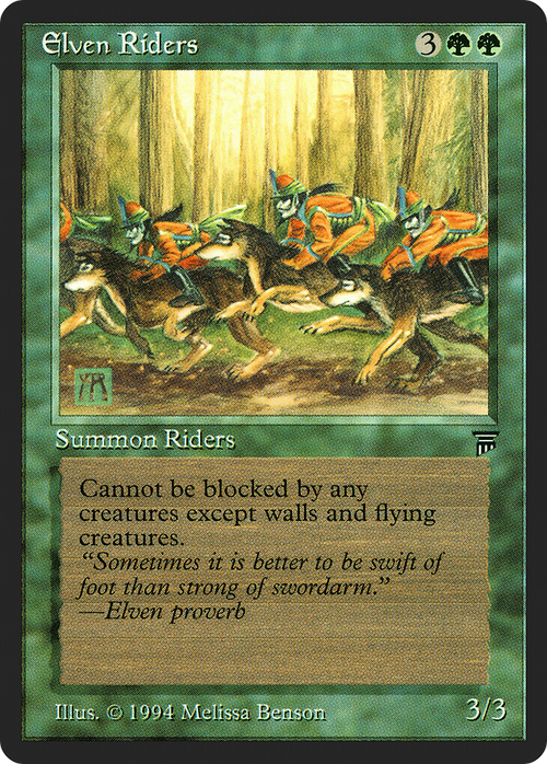 Elven Riders (LEG-) - Legends