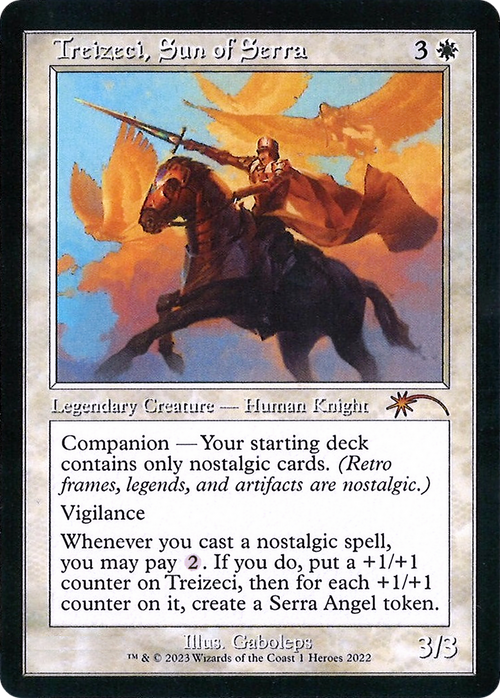 Treizeci, Sun of Serra (PH22-001) - 2022 Heroes of the Realm