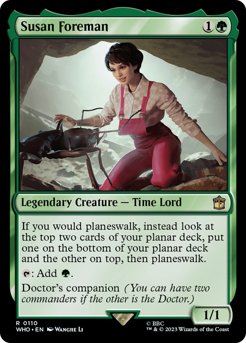 Susan Foreman (WHO-110) - Doctor Who Foil
