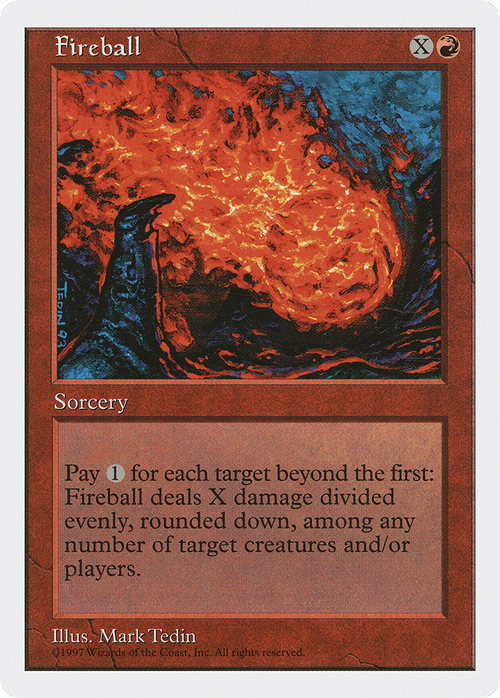 Fireball (5ED-227) - Fifth Edition