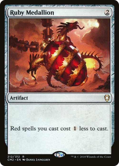 Ruby Medallion (CM2-212) - Commander Anthology Volume II