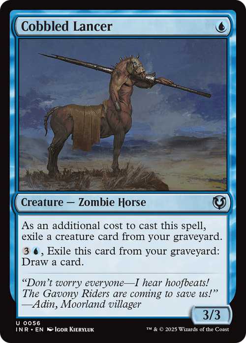 Cobbled Lancer (INR-056) - Innistrad Remastered
