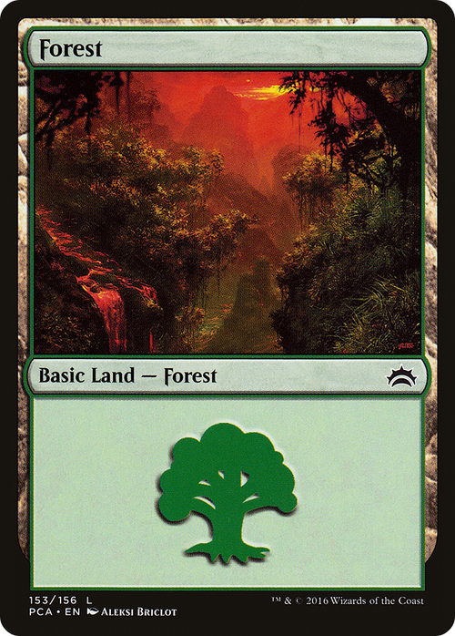 Forest (153) (PCA-153) - Planechase Anthology
